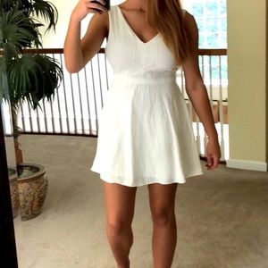 Linen-look Boutique Versatile Dress